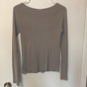Uniqlo ribbed long sleeve shirt
